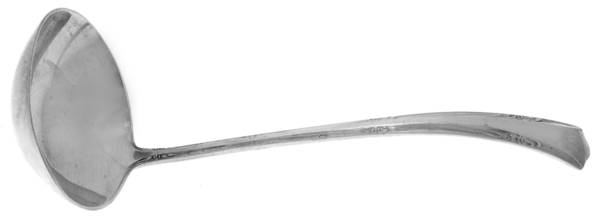 Greenbrier (Sterling, 1938, No Monos) Solid Piece Cream Ladle