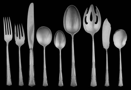 Greenbrier (Sterling, 1938, No Monos) 45 Piece Place Size Starter Set