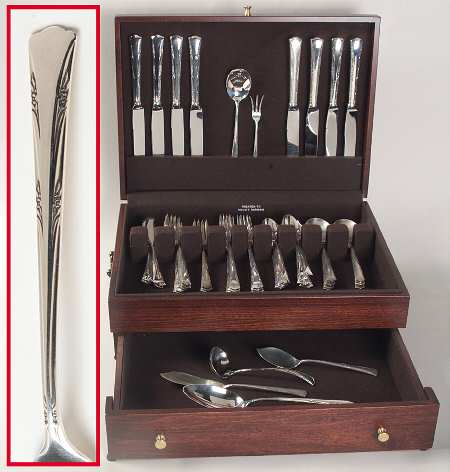 Greenbrier (Sterling, 1938, No Monos) 62 Piece Set