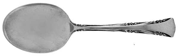 Greenbrier (Sterling, 1938, No Monos) Straight Handle Baby Spoon