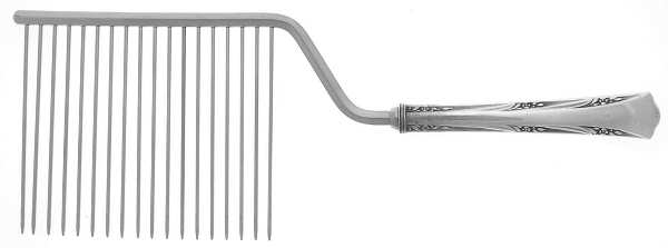 Greenbrier (Sterling, 1938, No Monos) Cake Breaker with Silverplate Prongs