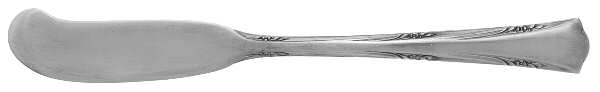 Greenbrier (Sterling, 1938, No Monos) Flat Handle Butter Spreader