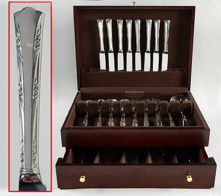 Greenbrier (Sterling, 1938, No Monos) 61 Piece Set