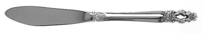 Hispana-Sovereign (Sterling, 1968) Hollow Handle Master Butter Knife by Gorham Silver