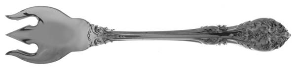 King Edward (Sterling, 1936, No Monos) Ice Cream Fork HC