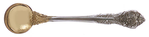 King Edward (Sterling, 1936, No Monos) Individual Salt Spoon