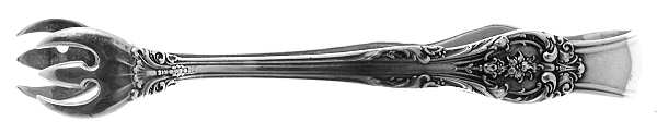 King Edward (Sterling, 1936, No Monos) Small Sugar Tongs