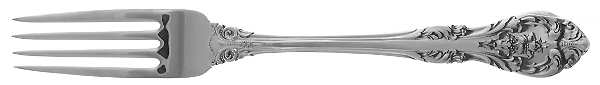 King Edward (Sterling, 1936, No Monos) Place Size Fork