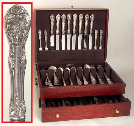 King Edward (Sterling, 1936, No Monos) 67 Piece Set