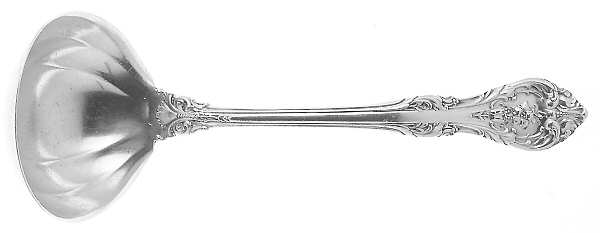 King Edward (Sterling, 1936, No Monos) Solid Gravy Ladle