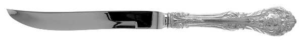 King Edward (Sterling, 1936, No Monos) Individual Steak Knife w/Bevel Blade