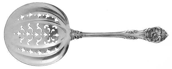 King Edward (Sterling, 1936, No Monos) Tomato Server, Solid Piece