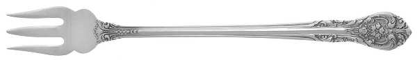 King Edward (Sterling, 1936, No Monos) Cocktail/Seafood Fork by Gorham Silver