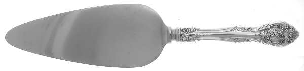 King Edward (Sterling, 1936, No Monos) Pie Server with Stainless Blade