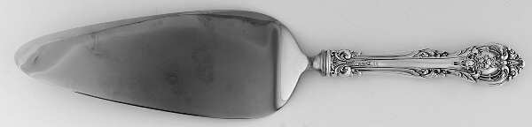 King Edward (Sterling, 1936, No Monos) Pie Server with Stainless Blade by Gorham Silver