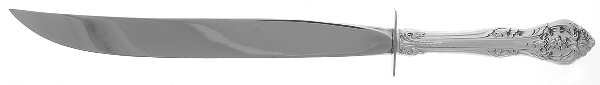 King Edward (Sterling, 1936, No Monos) Small Steak Carving Knife with Stainless Blade