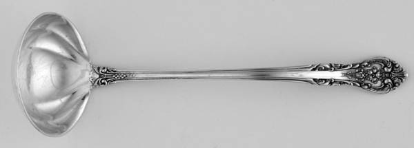 King Edward (Sterling, 1936, No Monos) Mayonnaise Ladle