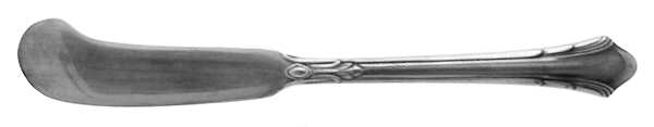 Lady Caroline (Silverplate, 1930) Flat Handle Butter Spreader