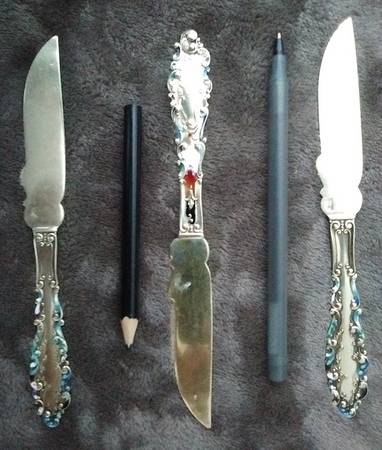 Luxembourg (Sterling, 1893) Small Individual Solid Fish Knife