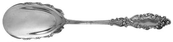 Luxembourg (Sterling, 1893) Oversize Solid Salad Serving Spoon