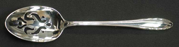 Lyric (Sterling, 1940, No Monos) Pierced Tablespoon (Serving Spoon) HC