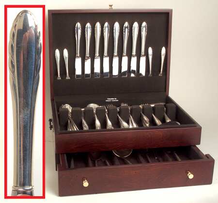 Lyric (Sterling, 1940, No Monos) 75 Piece Set
