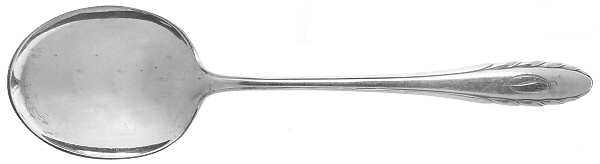 Lyric (Sterling, 1940, No Monos) Round Bowl Soup Spoon (Bouillon) by Gorham Silver