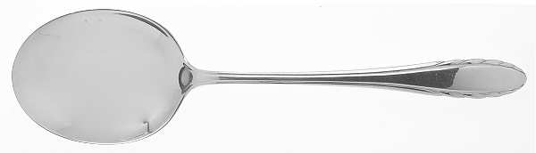 Lyric (Sterling, 1940, No Monos) Round Bowl Soup Spoon (Gumbo) by Gorham Silver