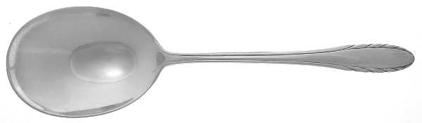 Lyric (Sterling, 1940, No Monos) Solid Salad Serving Spoon by Gorham Silver