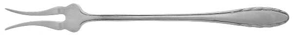 Lyric (Sterling, 1940, No Monos) Short Handle Pickle/Olive Fork by Gorham Silver