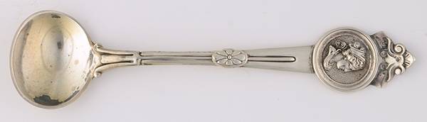 Medallion (Sterling, 1864) Master Salt Spoon