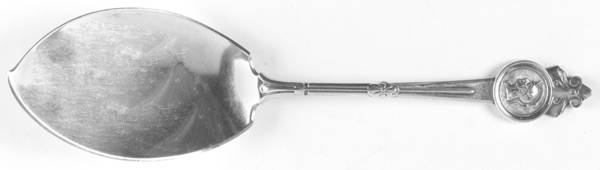 Medallion (Sterling, 1864) Large Solid Ice Cream Server
