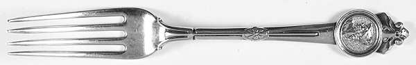 Medallion (Sterling, 1864) Fork