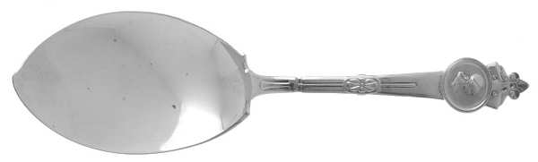 Medallion (Sterling, 1864) Small Solid Ice Cream Server