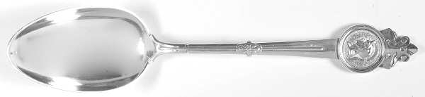 Medallion (Sterling, 1864) Tablespoon (Serving Spoon)