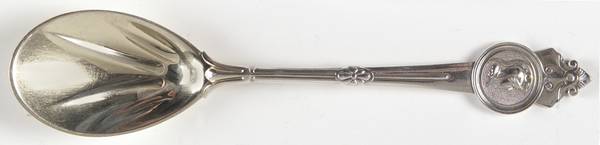 Medallion (Sterling, 1864) Ice Cream Spoon Individual