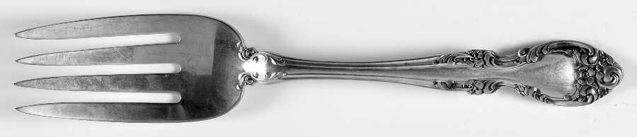 Medium Solid Cold Meat Serving Fork
