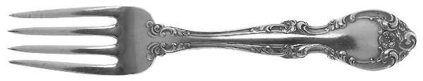 Melrose (Sterling, 1948, No Monograms) Baby Fork by Gorham Silver