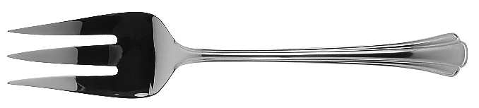 Nouveau (Stainless) Medium Solid Cold Meat Serving Fork