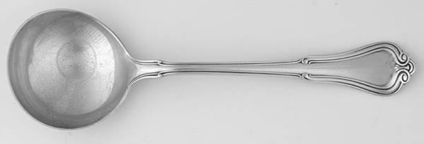 Norfolk-Villa Norfolk (Sterling) Round Bowl Soup Spoon (Bouillon)