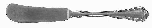 Norfolk-Villa Norfolk (Sterling) Flat Handle Butter Spreader