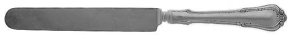 Norfolk-Villa Norfolk (Sterling) Blunt Hollow Knife with Bolster