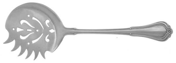 Norfolk-Villa Norfolk (Sterling) Small Cucumber-Tomato Server w/Saw Edge