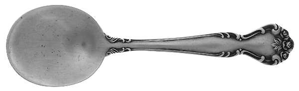 Secret Garden (Sterling, 1959, No Monograms) Straight Handle Baby Spoon