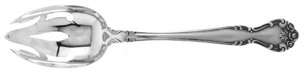 Secret Garden (Sterling, 1959, No Monograms) Pierced Tablespoon (Serving Spoon) HC