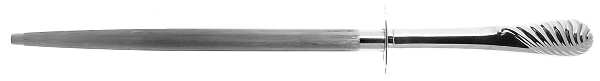 Sea Sculpture (Sterling, 1986) Small Steel Rod Sharpener Knife