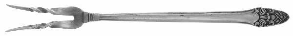Sovereign-Old (Sterling, 1941, Old)  Two-Tine Butter Pick