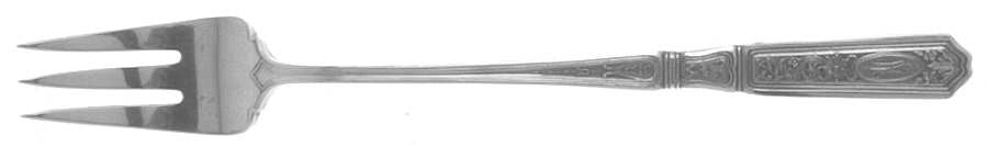 St. Dunstan Chased (Sterling, 1917) Cocktail/Seafood Fork