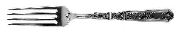 St. Dunstan Chased (Sterling, 1917) Fork