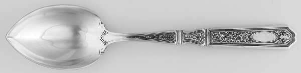 St. Dunstan Chased (Sterling, 1917) Orange Spoon